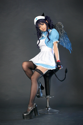 Illustration for article titled Welcome to a Korean Cosplay Inferno (Burn Baby, Burn)